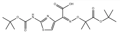 CAS 137088 - 65 - 4 (z) -2-((1- (tert-butoxy) -2-methyl-1-oxopropan-2-YL) آکسی) imino) -2- (2-(ٹیرٹ-بوٹوکس کاربونی) تھایازول -4-ایل