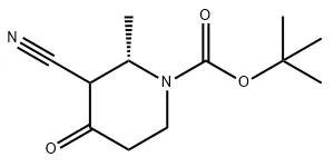 سی اے ایس: 2212021 - 56 - 0 (2s) -Tert-butyl 3-Cyano-2-methyl-4-Oxopiperidine-1-carboxylate