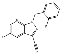 5 - فلورو -1- (2-فلوروبینزائل) -1h-pyrazolo [3،4-B] pyridine-3-caronitrile CAS نمبر: 1350653-26-7